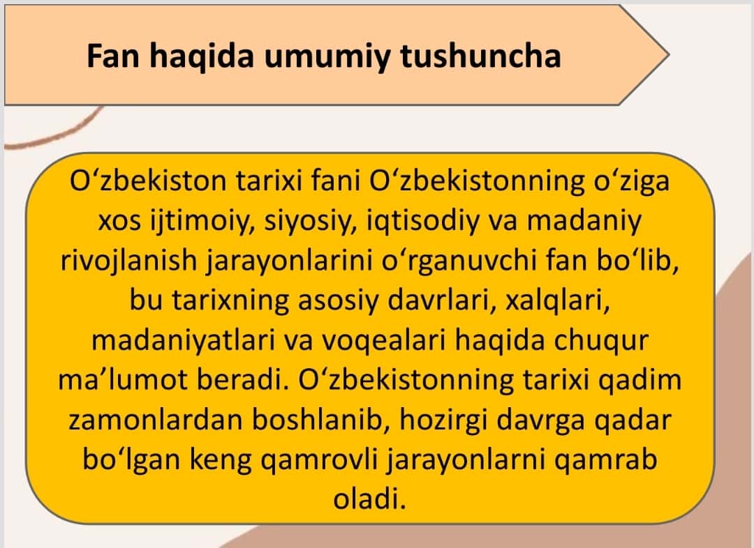 O'zbekistonning eng yangi tarixi 1