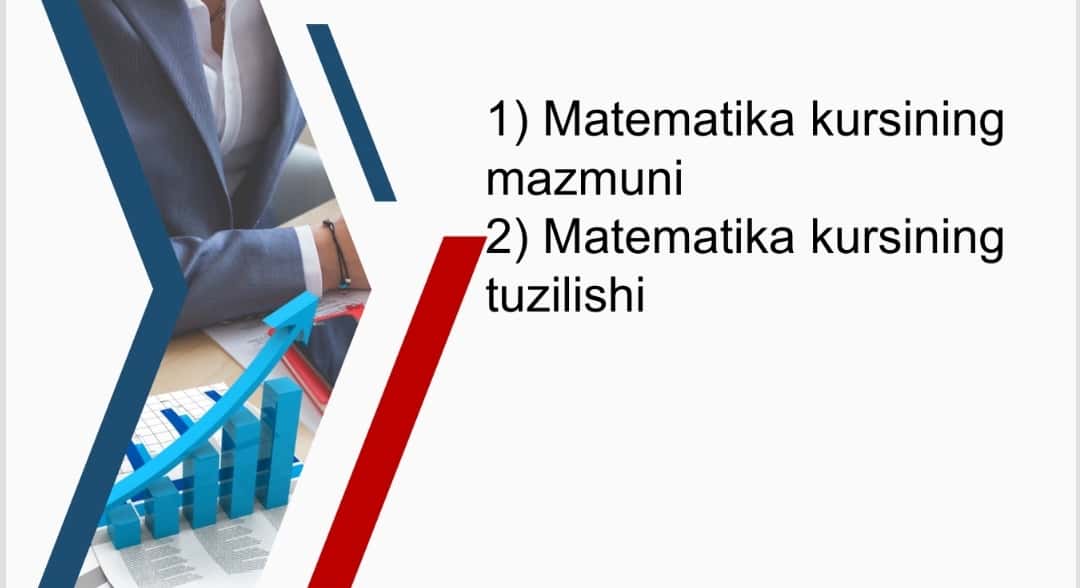Boshlangʻich sinflarda matematika kursining mazmuni va tuzilishi 1