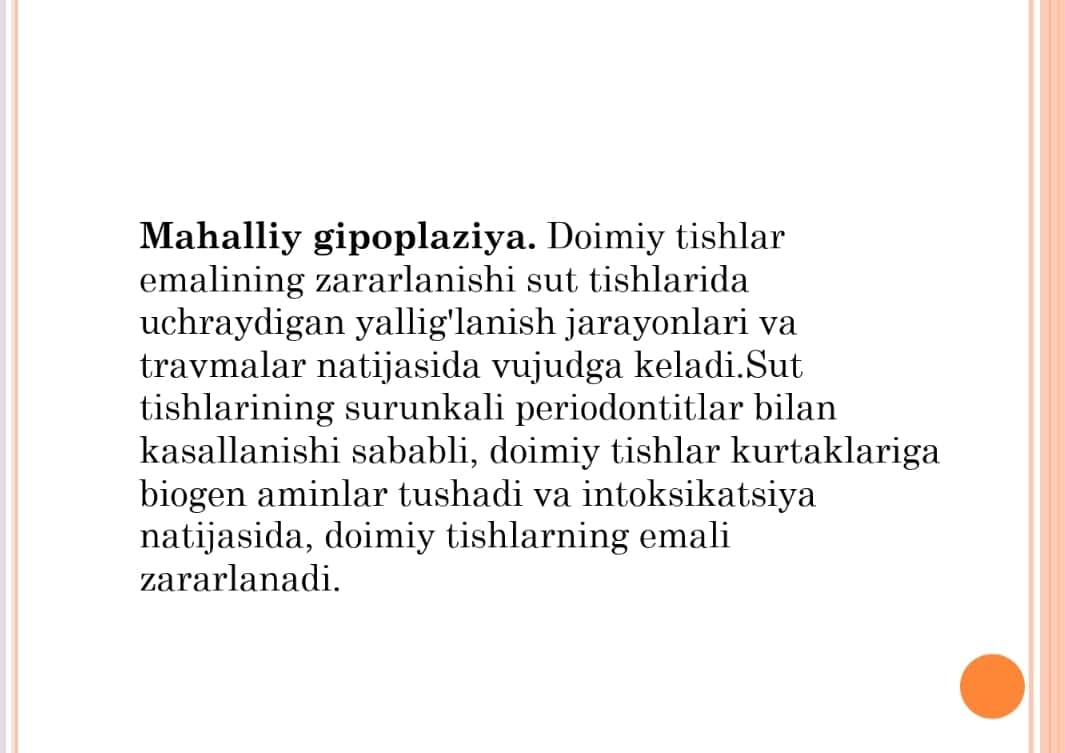 Mahalliy gipoplaziya 1