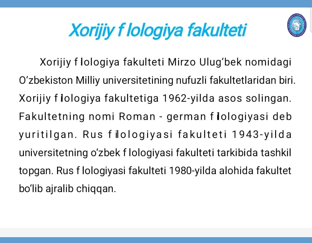 ILM MASKANIMIZ HAYOTIDAN. So‘zlashuv uslubi. 1