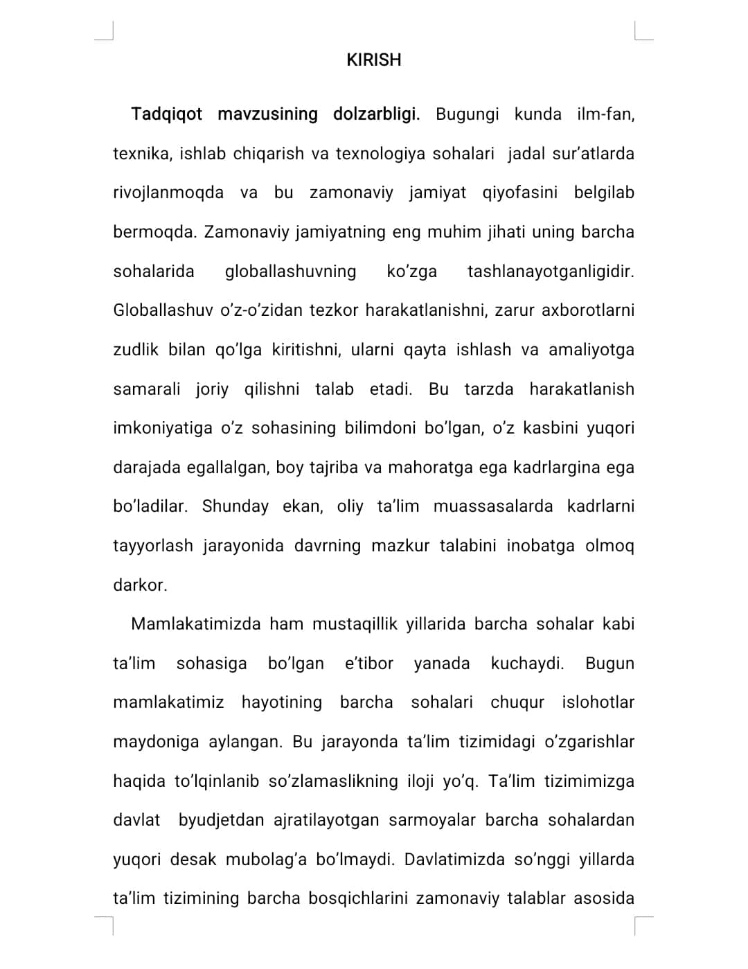 ZAMONAVIY TA’LIM VA INNOVATSION TEXNOLOGIYALAR BO’YICHA ILG’OR XORIJIY TAJRIBALAR 1