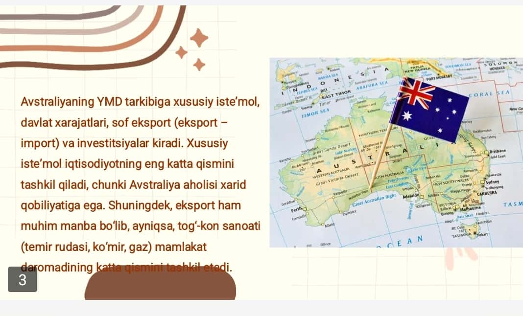 Avstraliyaning makroiqtisodiy ko'rsatkichlari 1