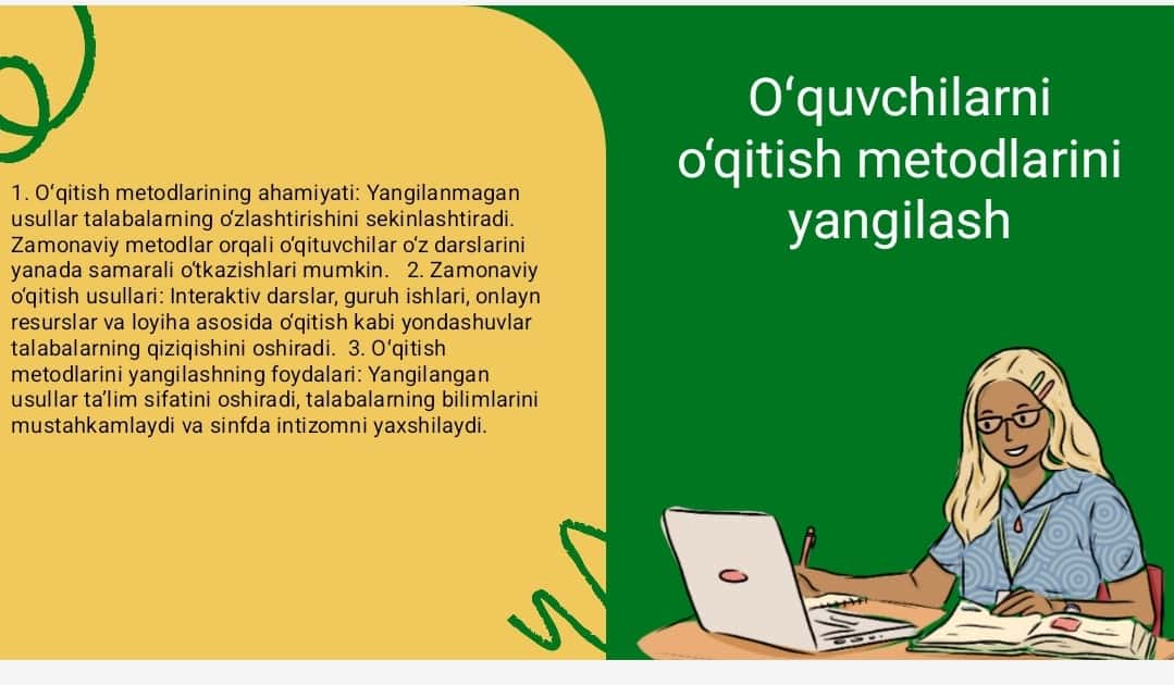 Oʻquvchilarning bilim sifatini oshirish va sinfda tartib intizomni mustahkamlash 1