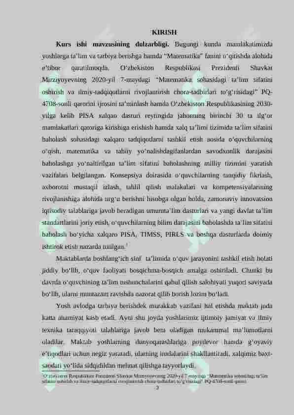 3-sinf o‘quvchilariga vaqtga doir masalalarni yechishni o‘rgatishda didaktik o‘yinlardan foydalanish 3