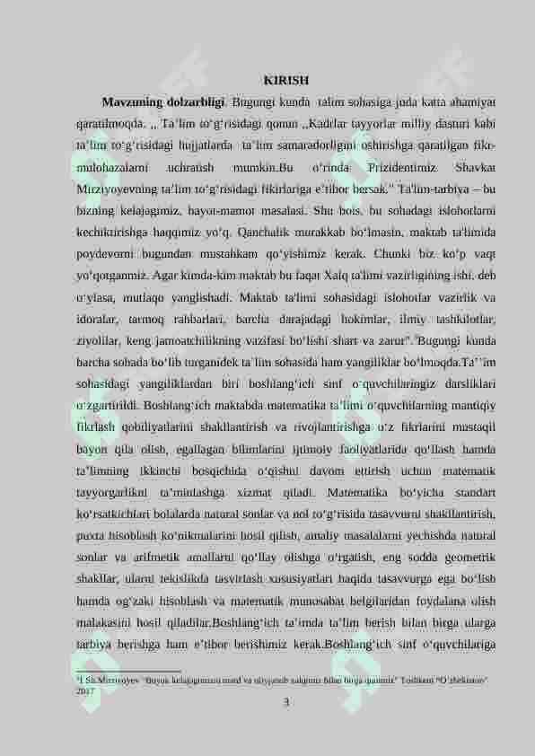 Boshlang‘ich sinf matematika darslarida arifmetik amallarni o‘rgatishda o‘quvchilarni mehnatsevarlik ruhida tarbiyalash metodikasi (2-sinf) 3