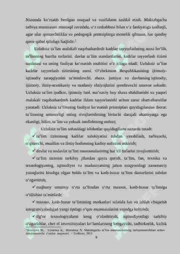 Didaktik o‘yinlardan foydalanib maktabgacha ta’lim va boshlang‘ich ta’lim uzviyligini ta’minlashning nazariy asosi 7