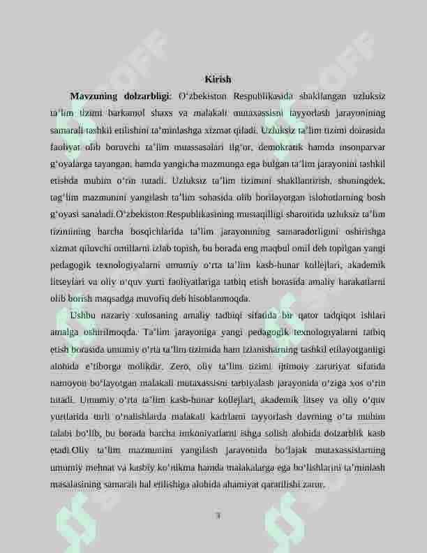 Boshlang‘ich sinf o`quvchilarining matematik tafakkurini shakllantirish 3