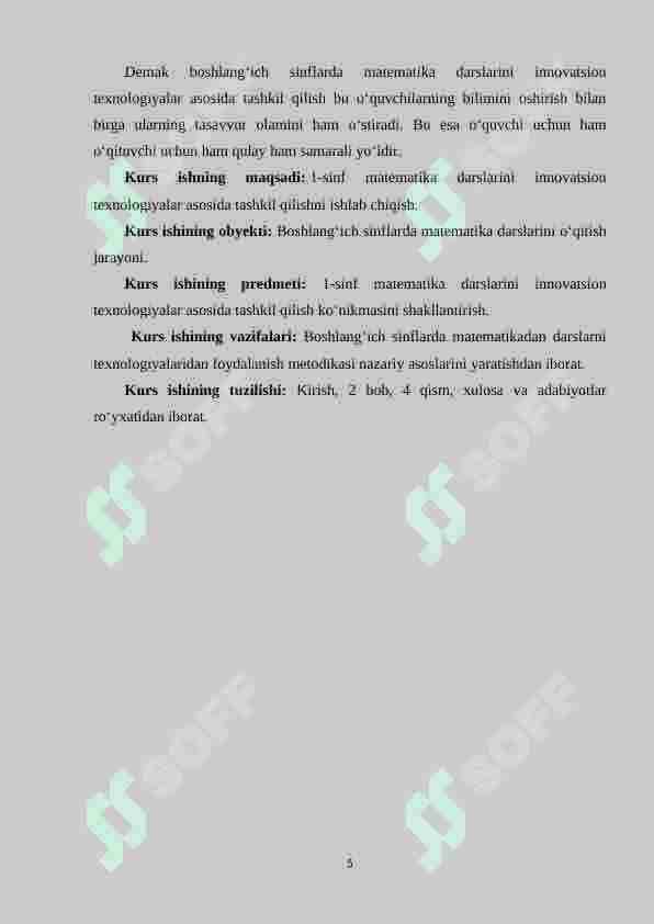 1-sinf matematika darslarini innovatsion texnologiyalar asosida tashkil qilish 4