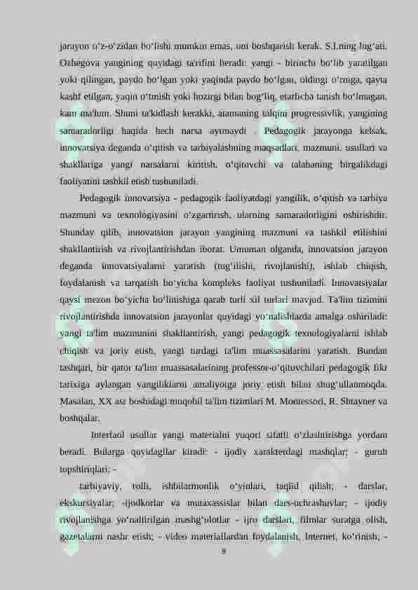 1-sinf matematika darslarini innovatsion texnologiyalar asosida tashkil qilish 7