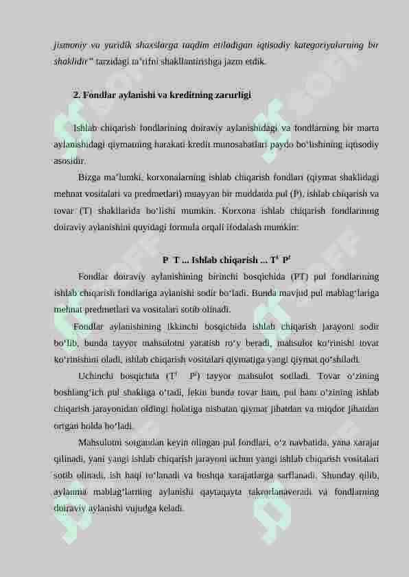KREDITNING ZARURLIGI, FUNKSIYALARI, TURLARI VA SHAKLLARI 4