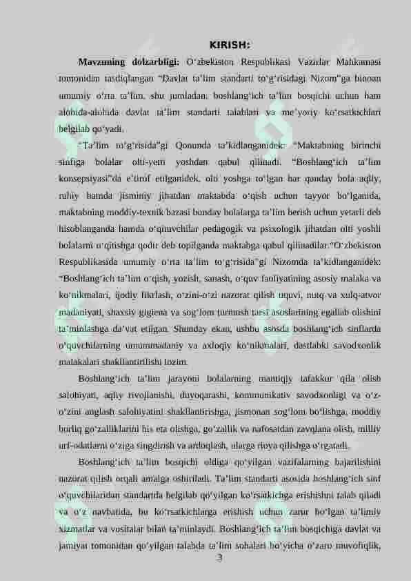 Boshlang‘ich sinf matematika darslarida geometrik materiallaridan foydalanib arifmetik amallarni o‘rgatish metodikasi 3