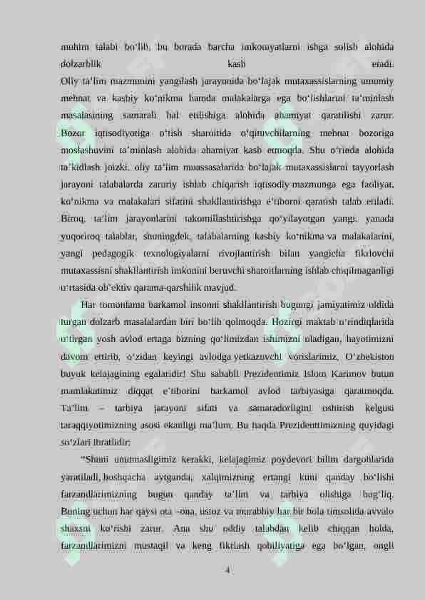 1-sinf arifmetik amallarni o’rgatishda pedagogik texnologiyalardan foydalanish 4