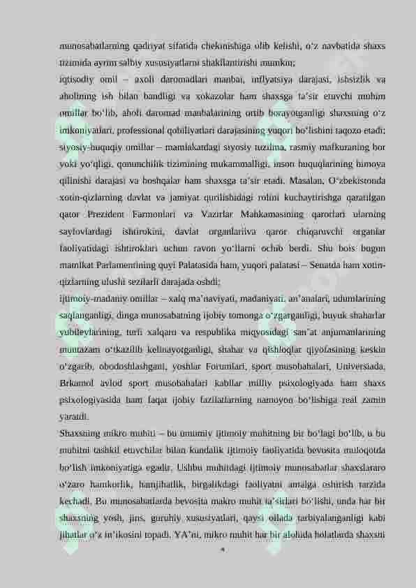 Shaxsning xronologik,biologik,ijtimoiy va psixologik yetuklik mezonlari 4