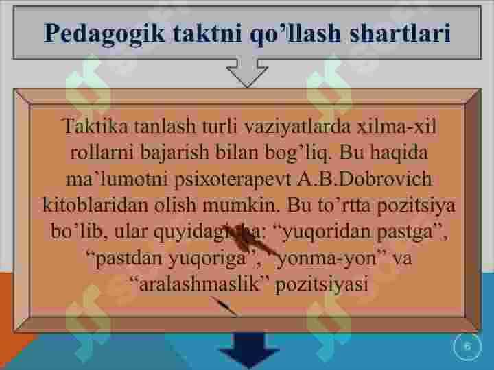 Pedagogik takt va pedagogik etika 6