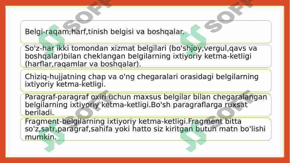 Axborot matnlari bilan ishlash va media madaniyati 2
