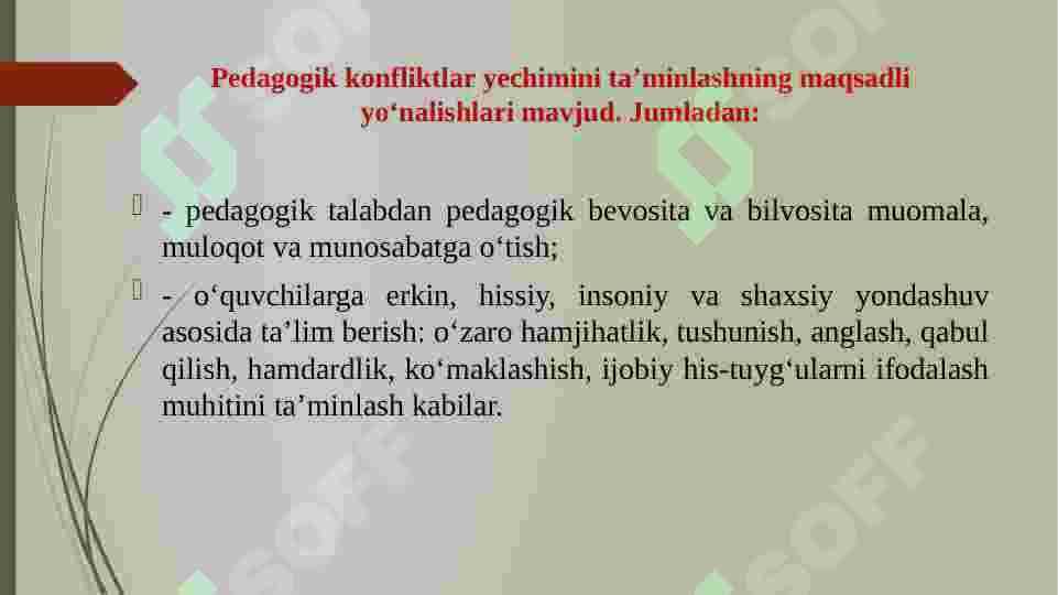 Oʻzgani anglash va oʻzini anglatish qoidalari 3