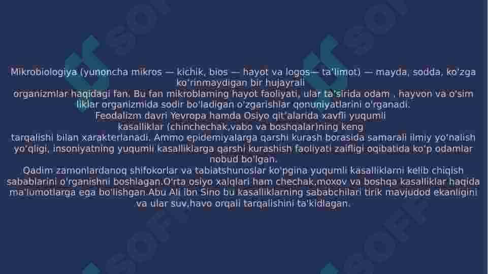 O'zbekistonda mikrobiologiya, virusologiya, immunologiya fanini tarixi va unga hissa qo'shgan olimlar 2