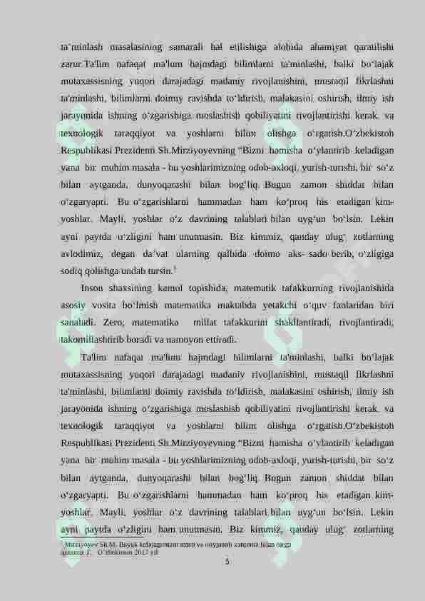 Boshlang‘ich sinf matematika darslarida arifmetik amallarni o‘rgatishda o‘quvchilarni mehnatsevarlik ruhida tarbiyalash 4