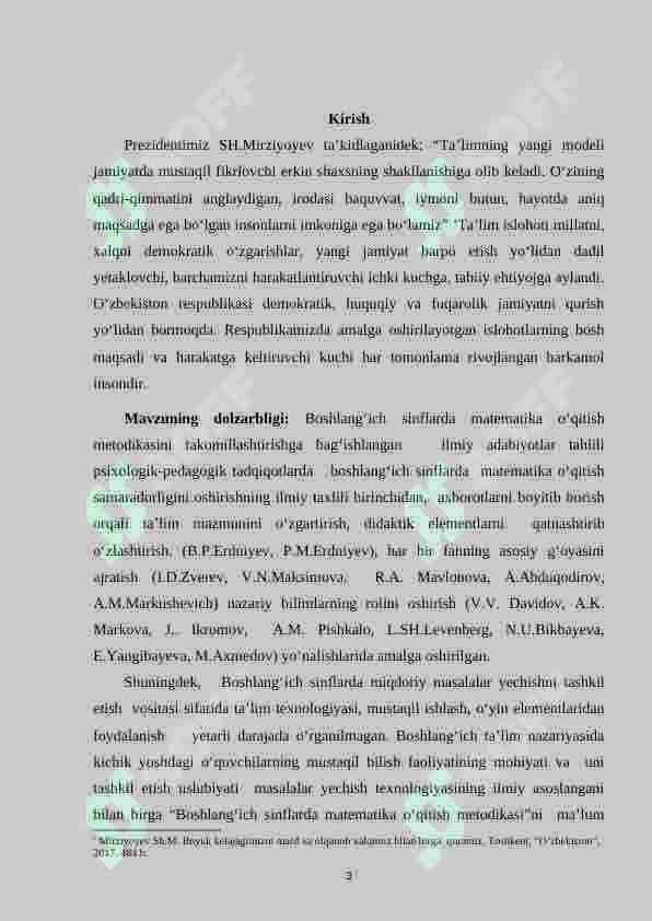 Boshlang‘ich sinflarda yuza va perimeter tushunchalarini o‘rgatish metodikasi 3