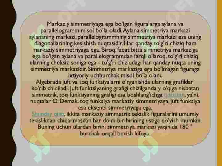 TABIATDAGI SIMMETRIYA 3
