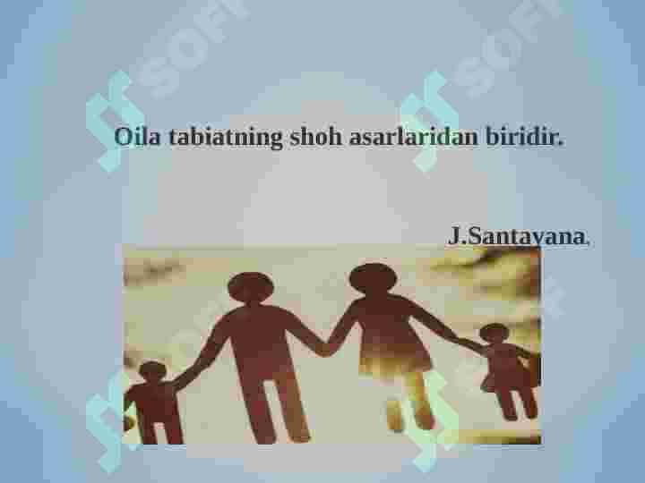 Sog‘lom turmush tarzi tushunchasining tashkil topishi, salomatlik bilan bog‘liq tavakkalchilik omillari. Ota-ona va farzand munosabatlarining o‘ziga xosligi. 3