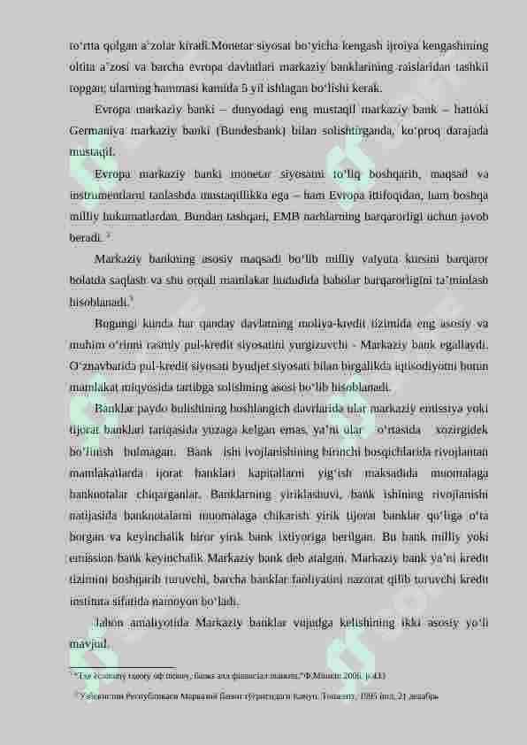 MARKAZIY BANK VA UNING FUNKSIYALARI 5