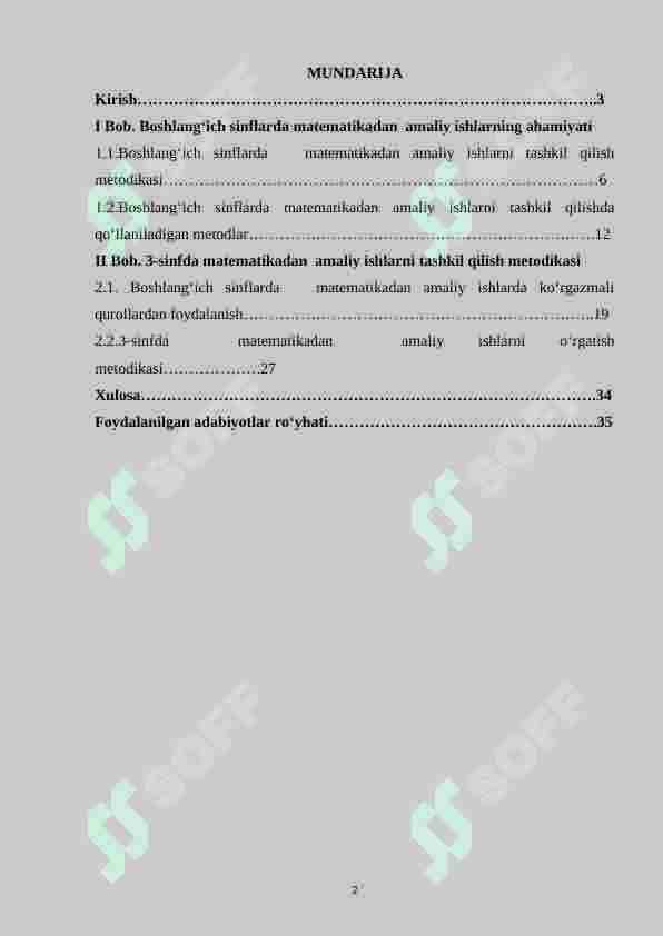 3-sinf matematika darslarida amaliy ishlardan foydalanish metodikasi 2