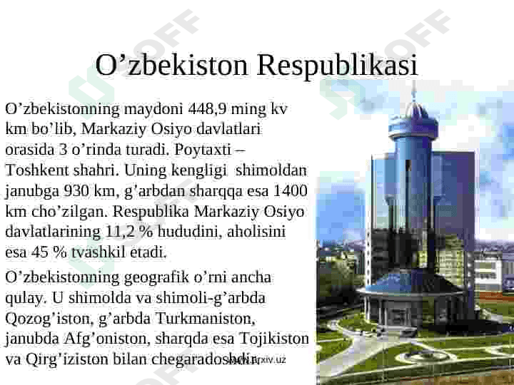 O'zbekiston Respublikasi 2