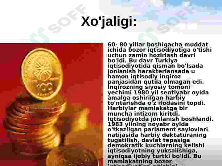 Turkiya davlatining iqtisodiyoti 4