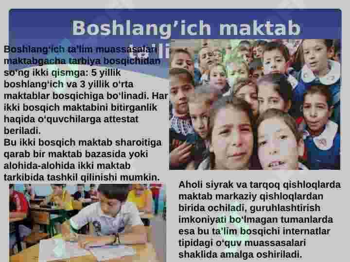 Turkiya ta'lim tizimi va boshqa mamlakatlardan farqi 7