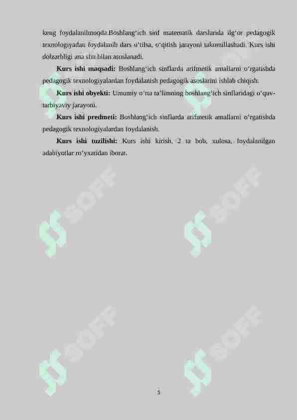 2-sinf o‘quvchilariga algebraik mazmundagi masalalarni yechishga o‘rganish metodikasi. 5