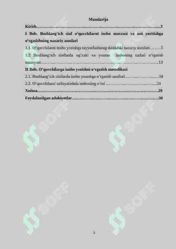 Boshlang‘ich sinf o‘quvchilarini insho yozishga o‘rgatish(3-4sinflar) 2