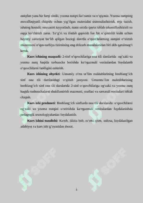 2-sinf o‘quvchilariga og‘zaki va yozma nutq haqida tushuncha berish metodikasi 5