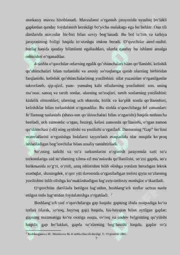 4-sinfda uyushiq bo‘laklarni o‘rgatish uslubiyati 7