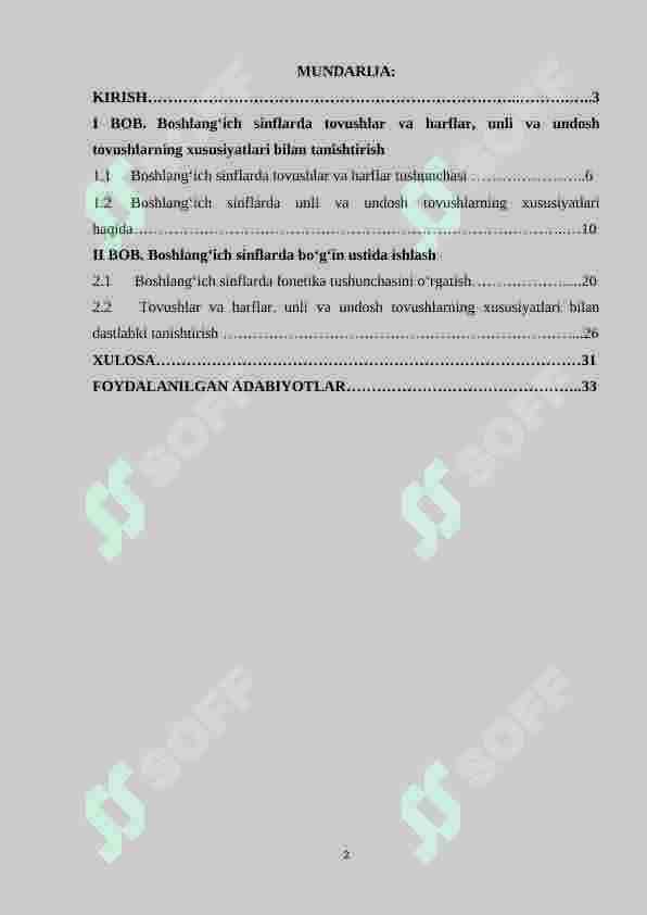 Boshlang‘ich sinfda tovush va harflar haqida tushuncha berish usullari 2