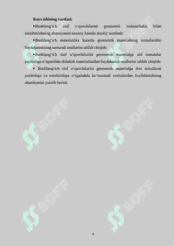 Boshlang‘ich sinflarda fazoviy shakllarni o‘rgatishda didaktik o‘yinlardan foydalanish metodikasi (1-sinf misolida) 5