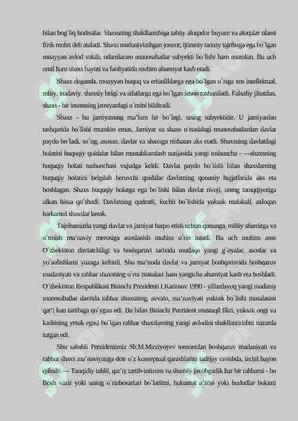 shaxs davlat xizmatchisi tushunchalarining axloqiy mohiyati 3