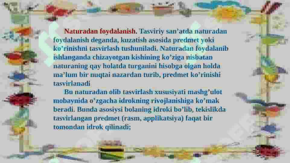 Maktabgacha yoshdagi bolalarda tasviriy faoliyatga orgatish metodlari 4