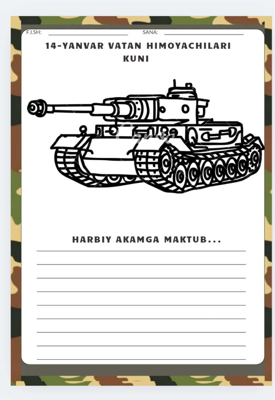 Harbiy akamga maktub 1