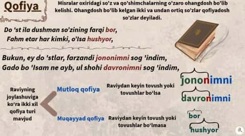 Adabiyot fanidan barcha maktab darsliklaridagi nazariy qoidalar ko‘rgazmasi 1