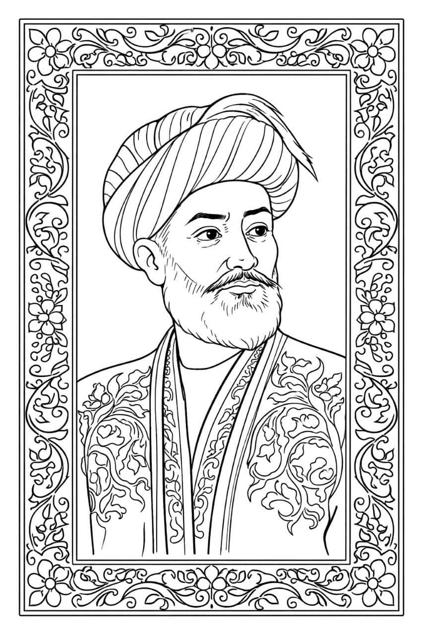 Navoiy, Bobur rasmlari 1