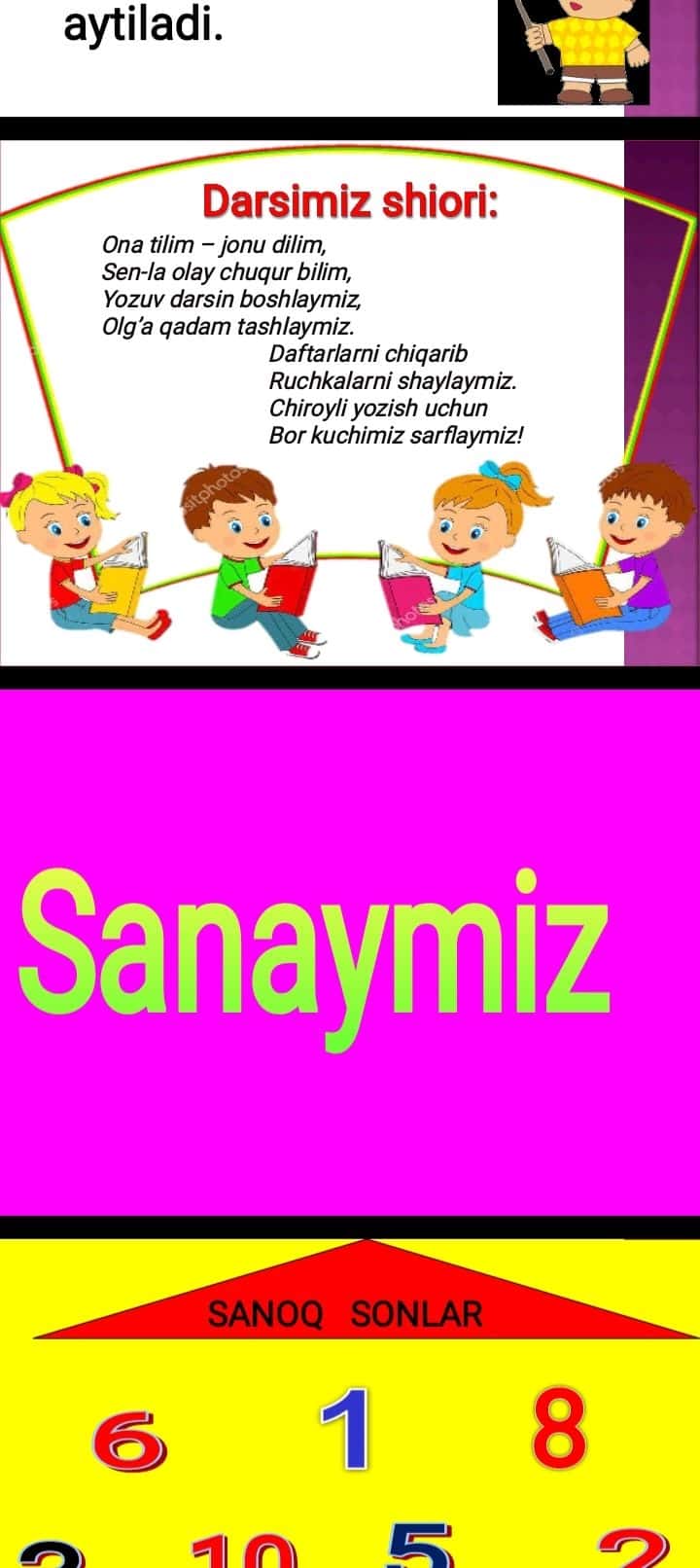 Son So'z turkumi slayd 1