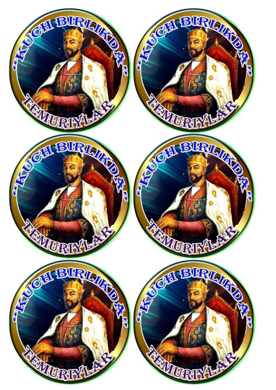 Amir Temur beydjik, emblema 1