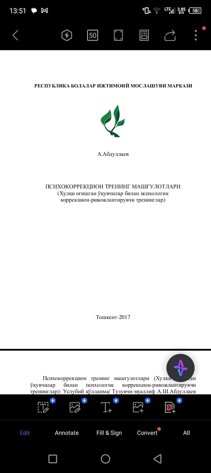 Psixologik treninglar 1