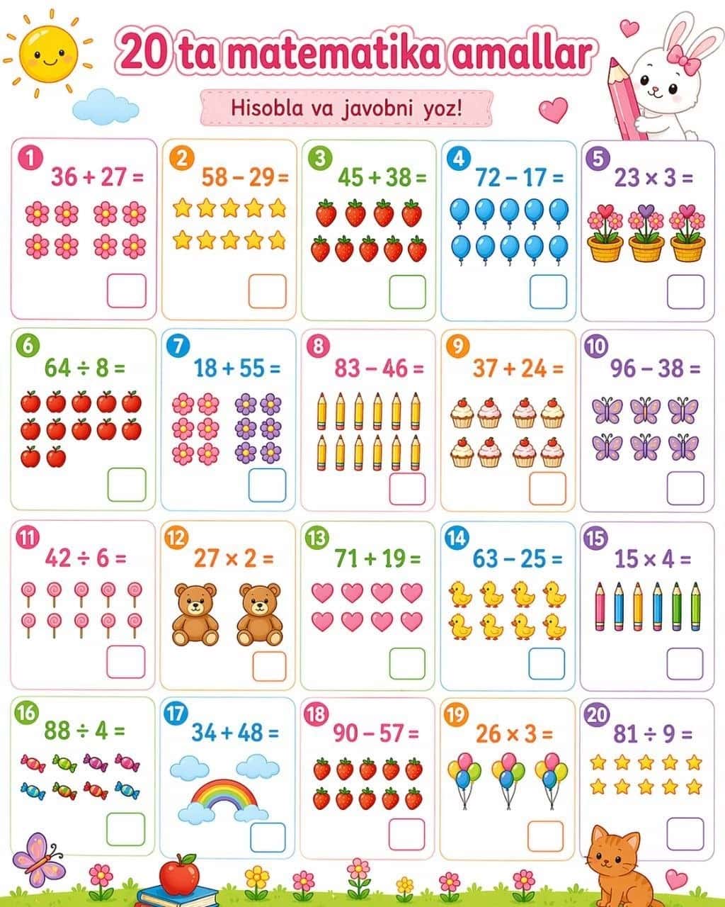 Matematik hisoblash 1
