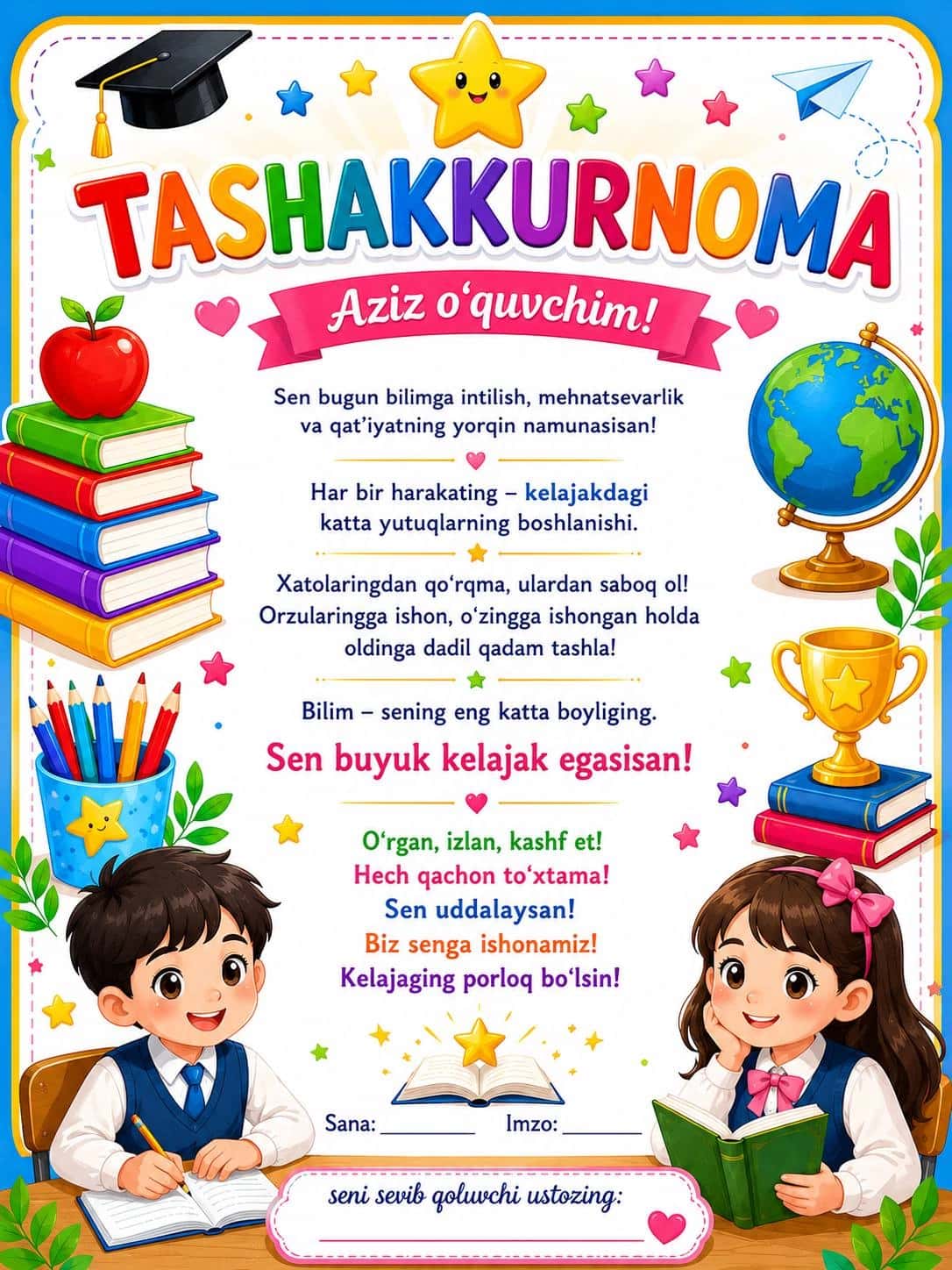 Tashakkurnoma 2