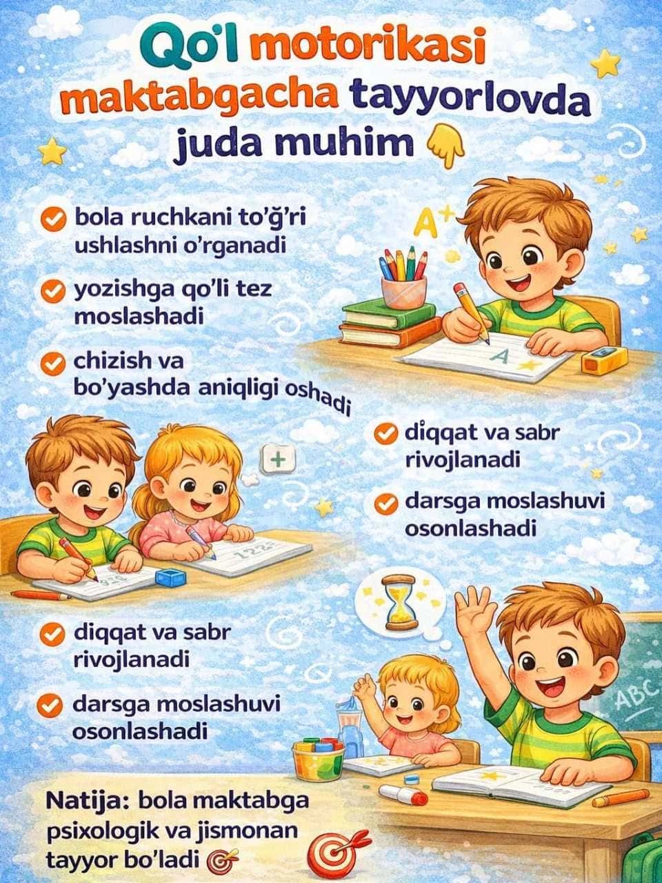 Qo'l motorikasi o'zi nima? 2