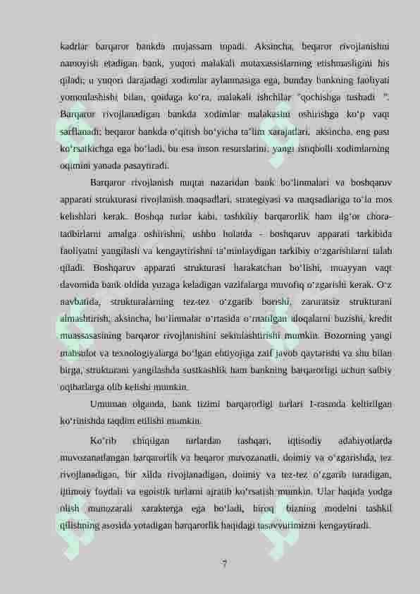 RAQAMLI IQTISODIYOTDA BANK VA MOLIYAVIY TEXNOLOGIYALAR 7