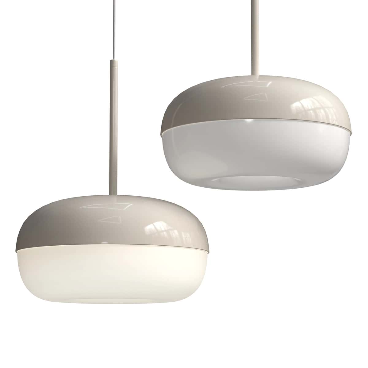 BLÅSVERK Beige Pendant Lamp 1