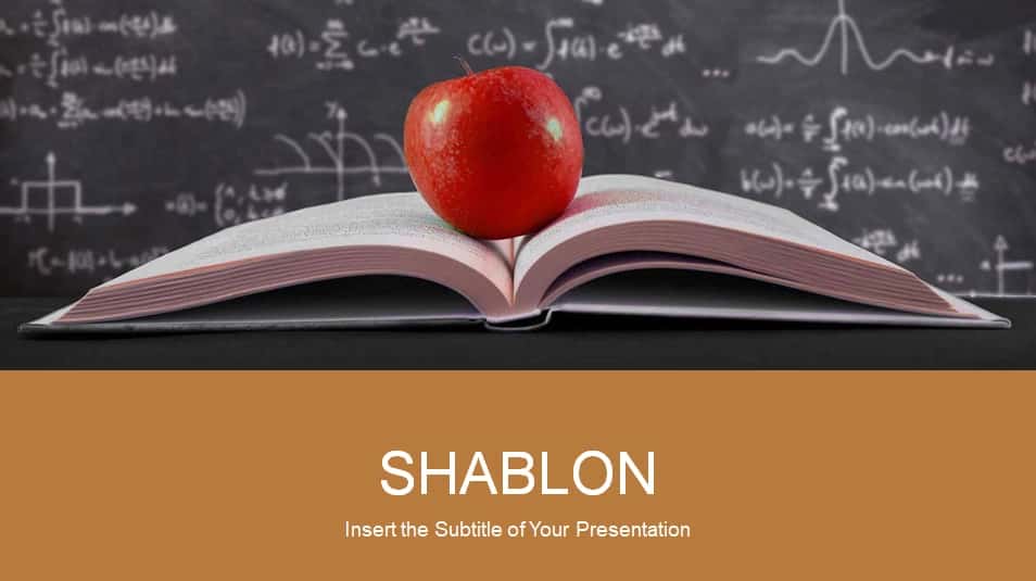 Ta'lim uchun taqdimot shabloni 1